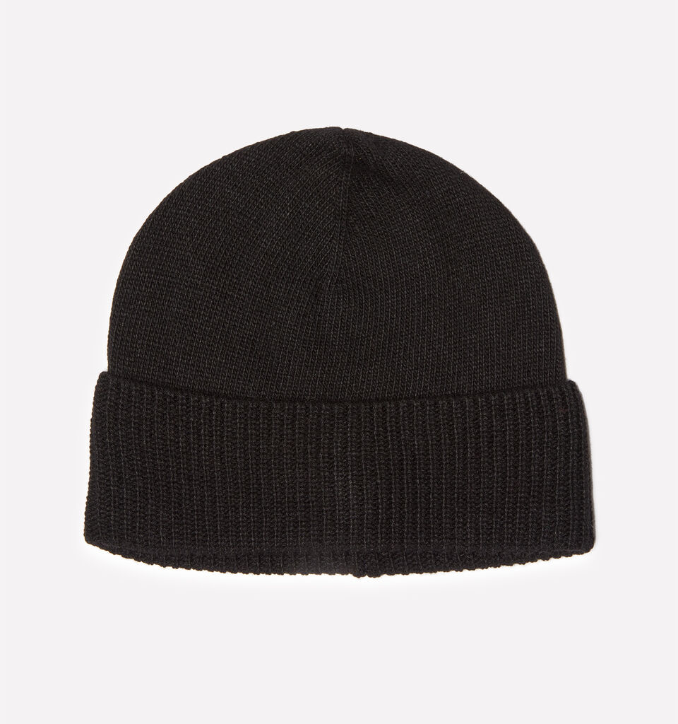 Cappello nero in misto cashmere - null - Nero | Sisley image number 1